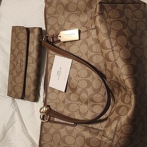 Coach wallet and purse